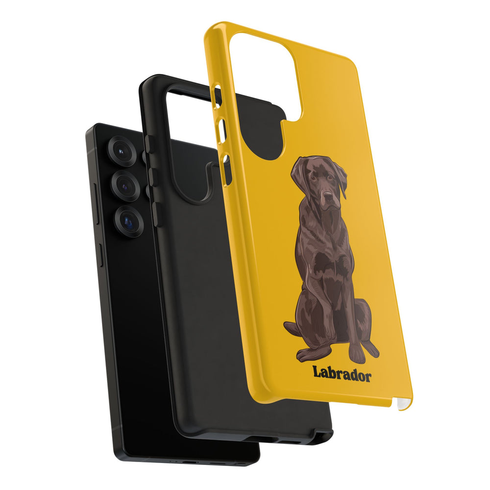 Chocolate Lab Protective Phone Case