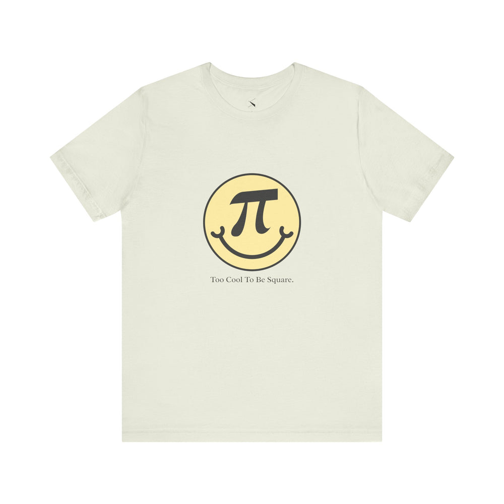 Pi Day Too Cool To Be Square Men's Jersey Short Sleeve Tee