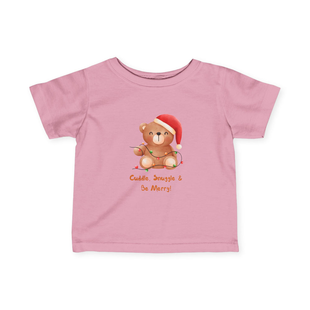 Cuddle, Snuggle and Be Merry Infant Fine Jersey Tee