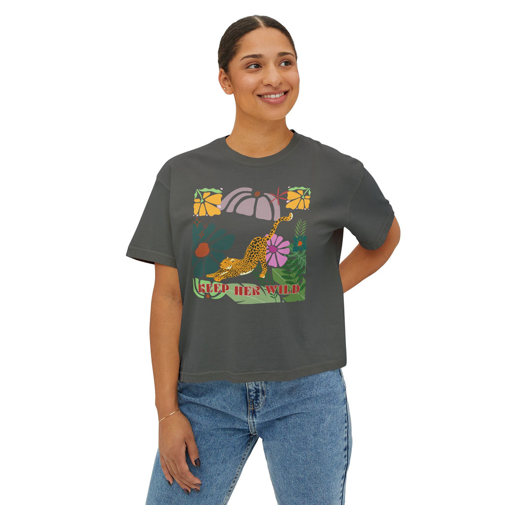 "Keep Her Wild" Women's Boxy Tee