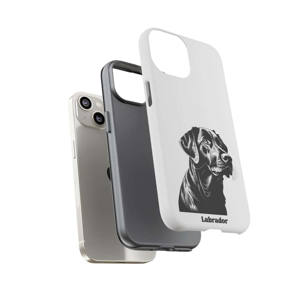 Black Lab Protective Phone Case