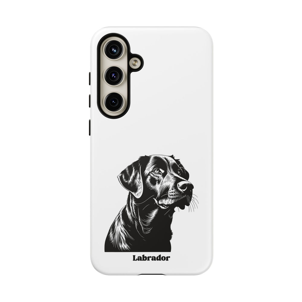 Black Lab Protective Phone Case