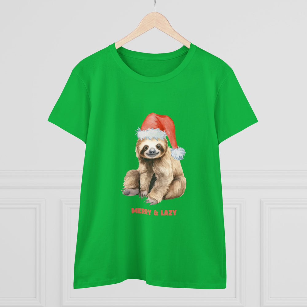 Sloth Christmas Women's Tee