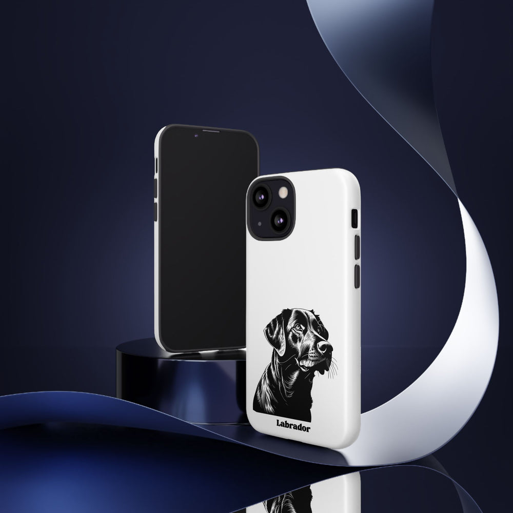 Black Lab Protective Phone Case