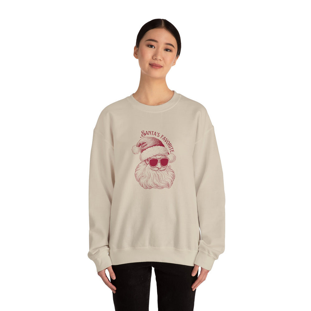 Santa's Favorite Crewneck Sweatshirt