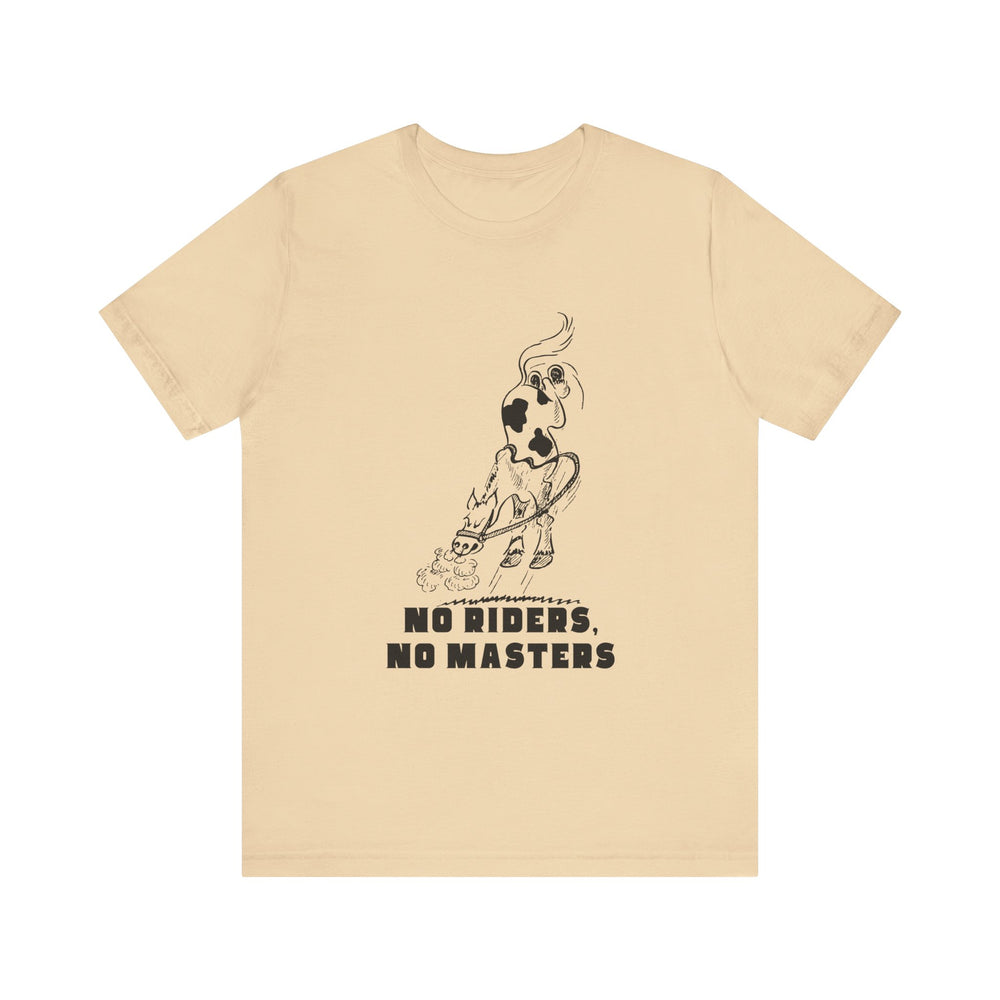 No Riders No Masters V.2 Jersey Short Sleeve Tee