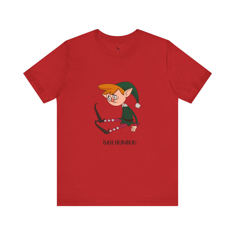Sad Elf Bah Humbug Tee