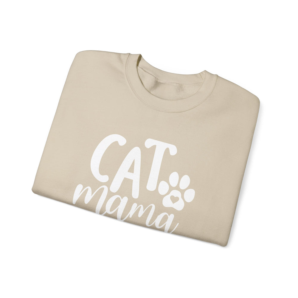 Cat Mama Crewneck Sweatshirt