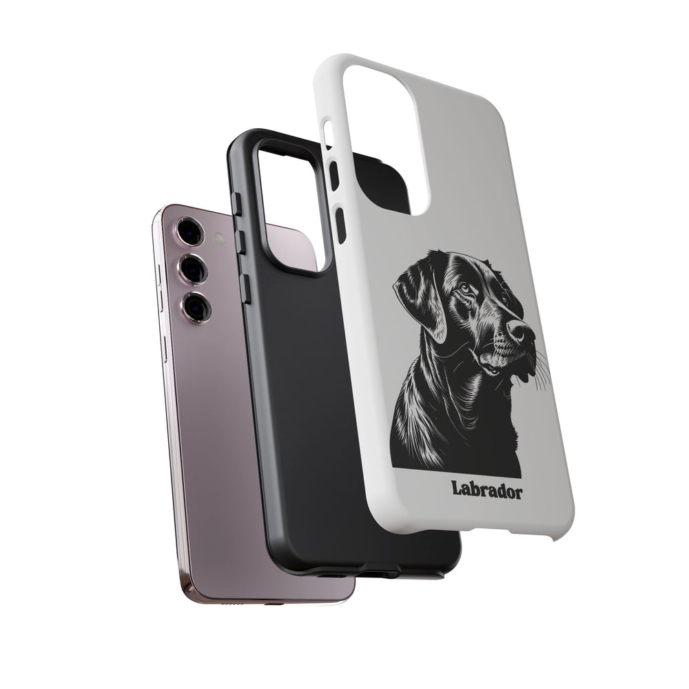 Black Lab Protective Phone Case