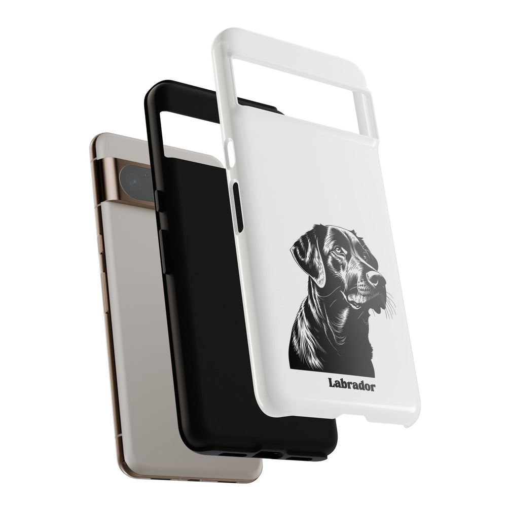 Black Lab Protective Phone Case