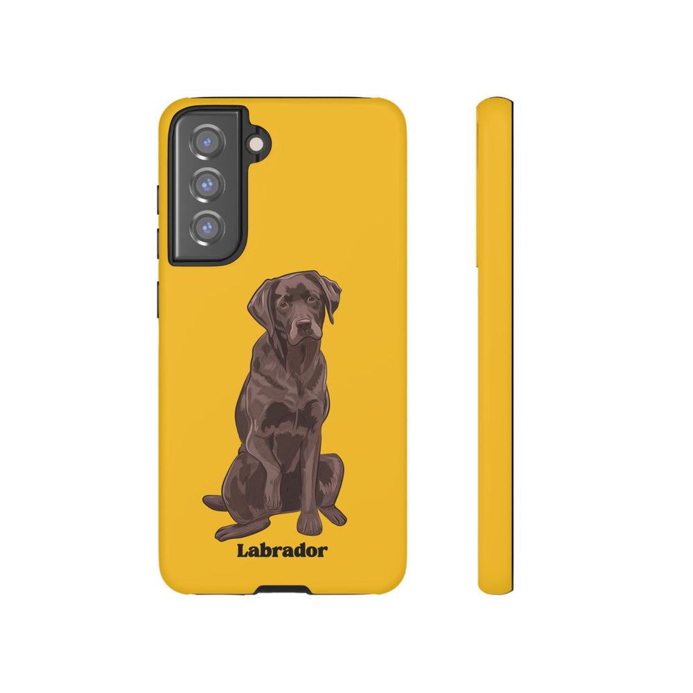 Chocolate Lab Protective Phone Case
