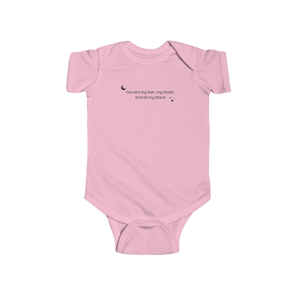 You Are My Sun, My Moon, and All My Stars Infant Bodysuit – A Celestial Hug for Your Little One ☀️🌙✨