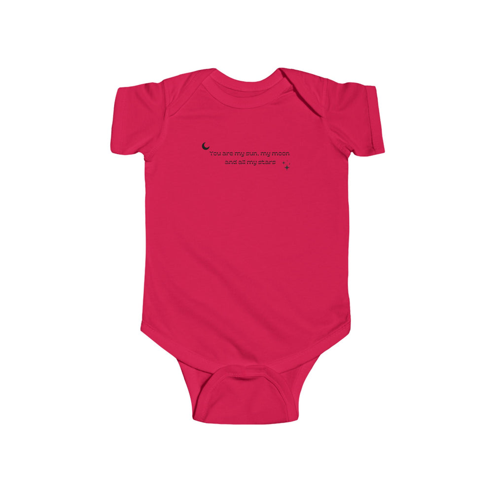 You Are My Sun, My Moon, and All My Stars Infant Bodysuit – A Celestial Hug for Your Little One ☀️🌙✨