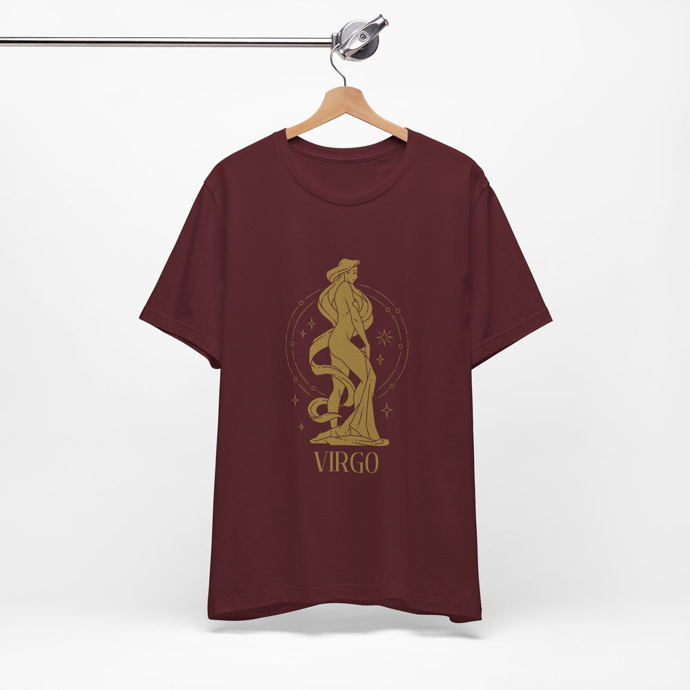 VIRGO zodiac Unisex Jersey Short Sleeve Tee