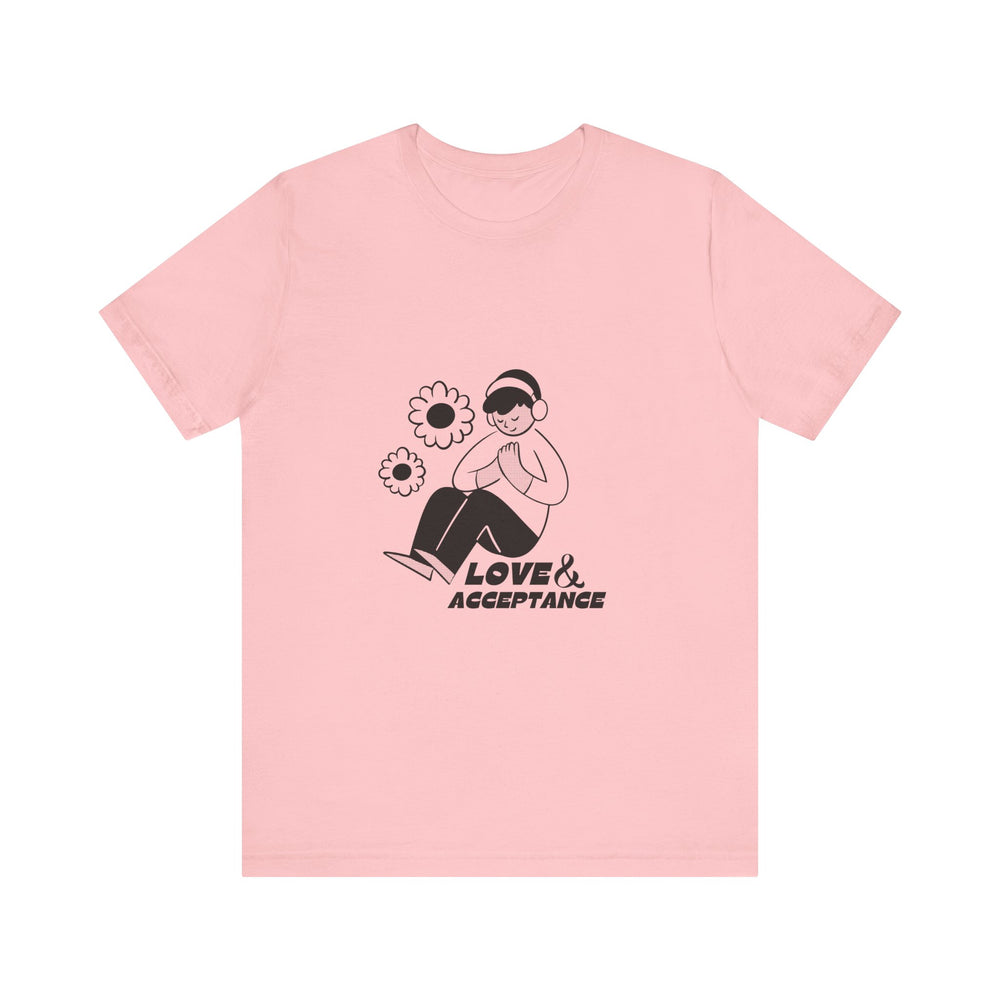 Love & Acceptance Autism Awareness Men's Short Sleeve Tee