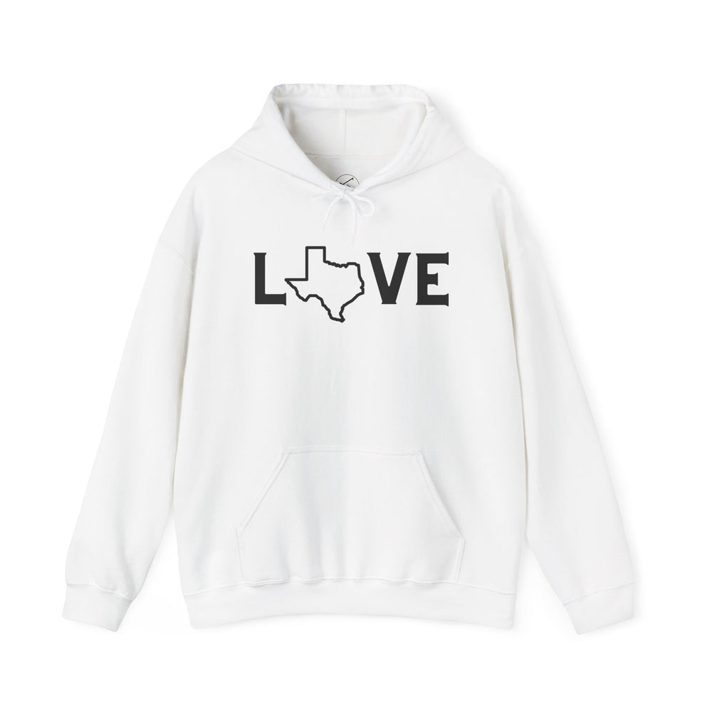 Texas Love Hoodie – Cozy Comfort with a Lone Star Twist