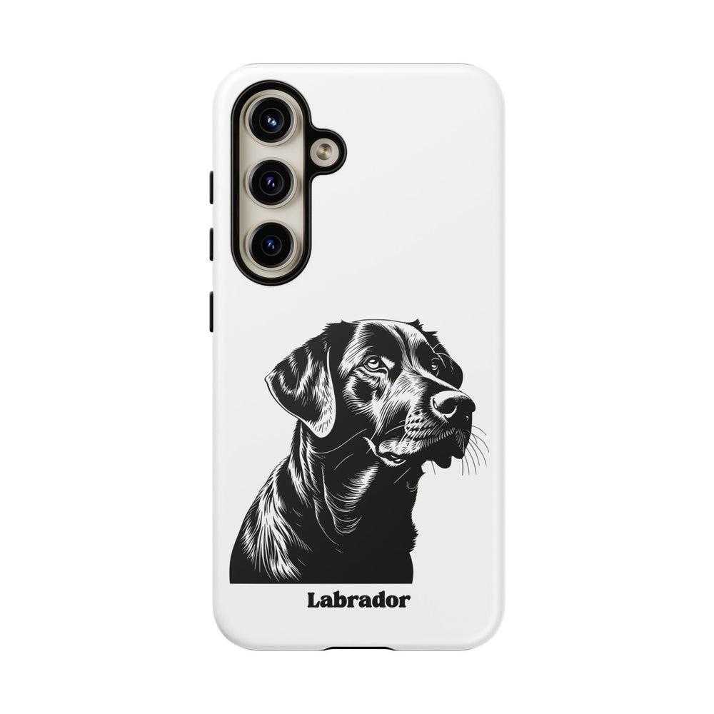Black Lab Protective Phone Case
