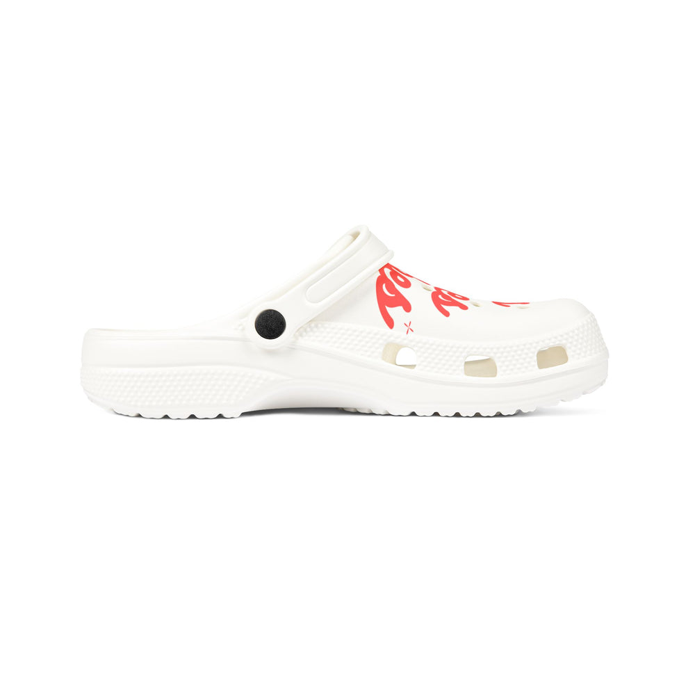 Vibes Vibes Vibes White Crocs