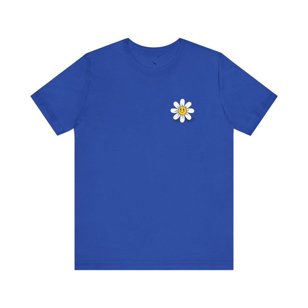 Smiling Daisy Men's Jersey Tee - Casual Summer Vibes