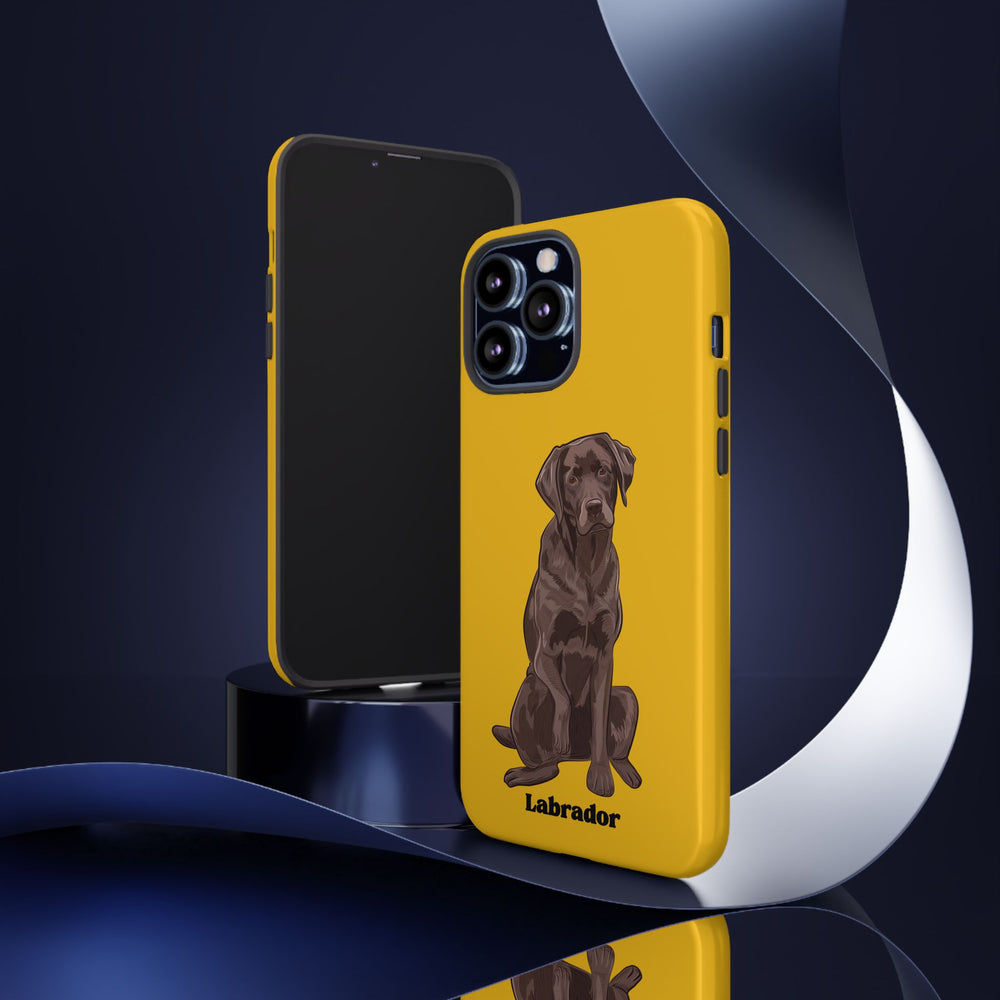 Chocolate Lab Protective Phone Case