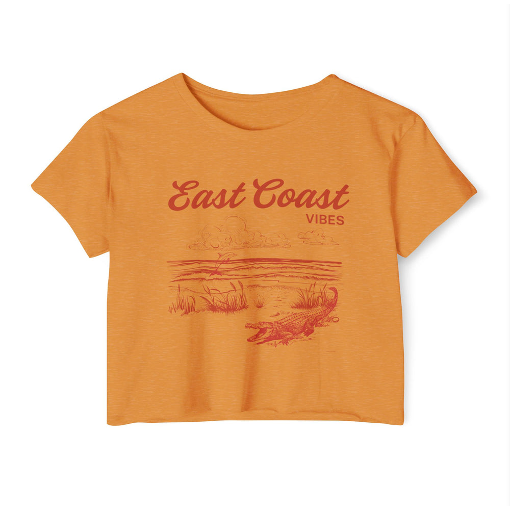 East Coast Vibes Women's Festival Crop Top