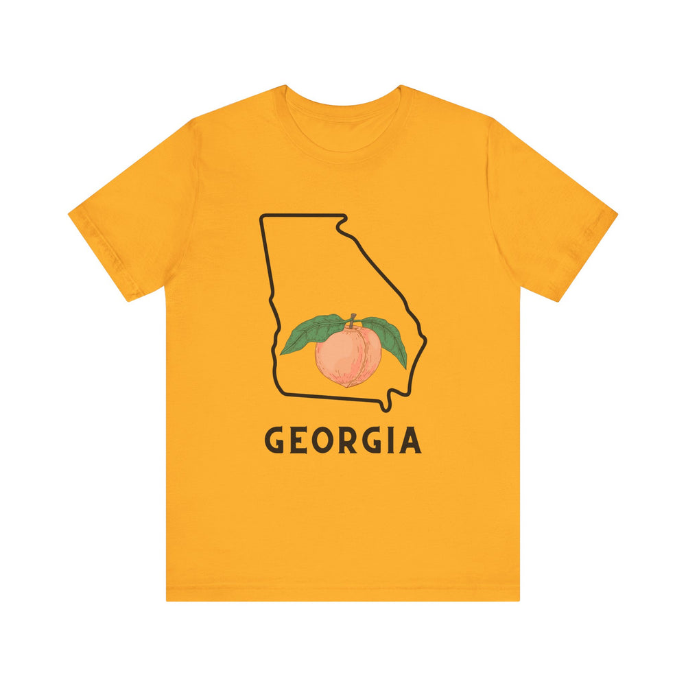Georgia Peach State Unisex Jersey Short Sleeve Tee
