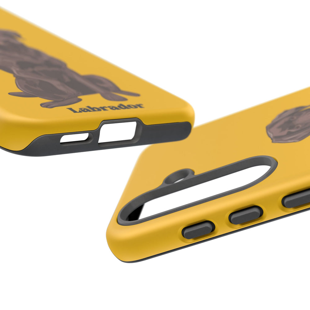 Chocolate Lab Protective Phone Case