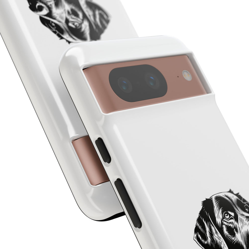 Black Lab Protective Phone Case