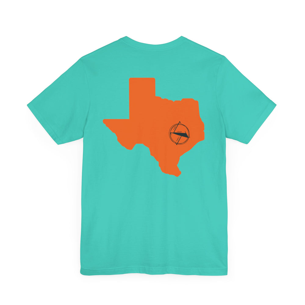 Find Your Thrill ATX Texas State Jersey Short Sleeve Tee