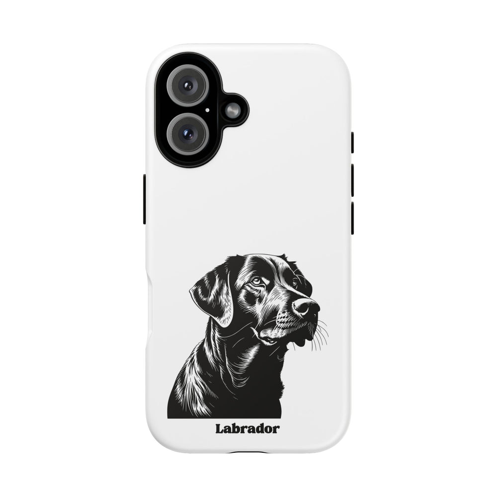 Black Lab Protective Phone Case
