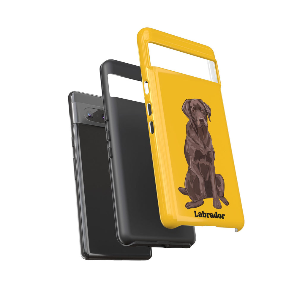 Chocolate Lab Protective Phone Case