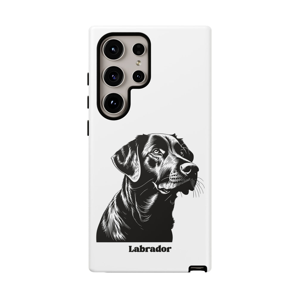 Black Lab Protective Phone Case
