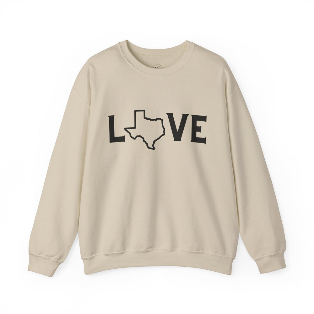 Texas Love Crewneck Sweatshirt