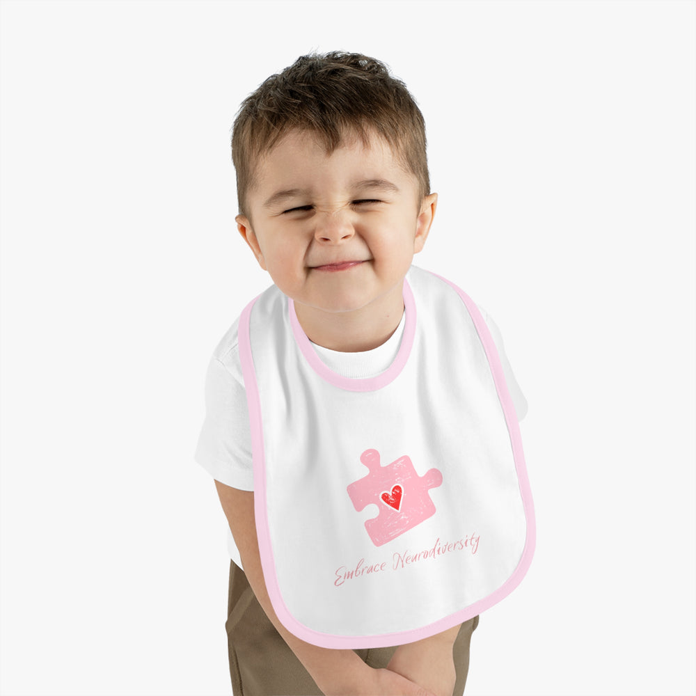 Embrace Neurodiversity Baby Jersey Bib