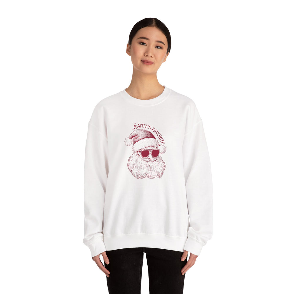 Santa's Favorite Crewneck Sweatshirt