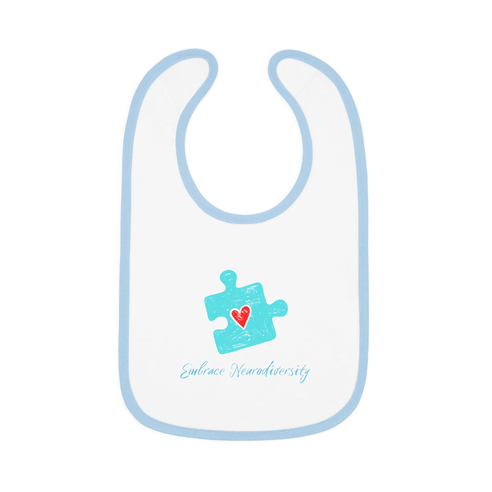 Embrace Neurodiversity Baby Jersey Bib