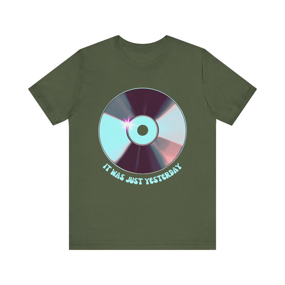 It Was Just Yesterday CD Tee