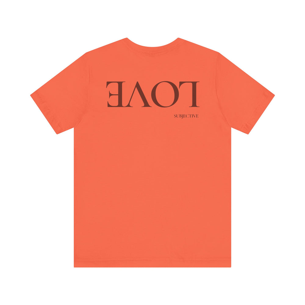EVOL Subjective Men's Jersey Short Sleeve Tee – Love, Your Way ❤️