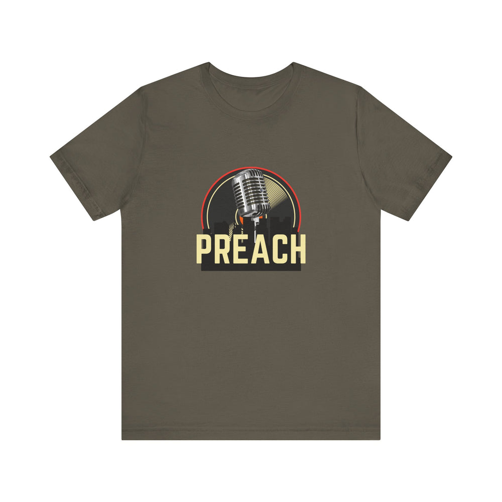 PREACH - Men's Jersey Short Sleeve Tee