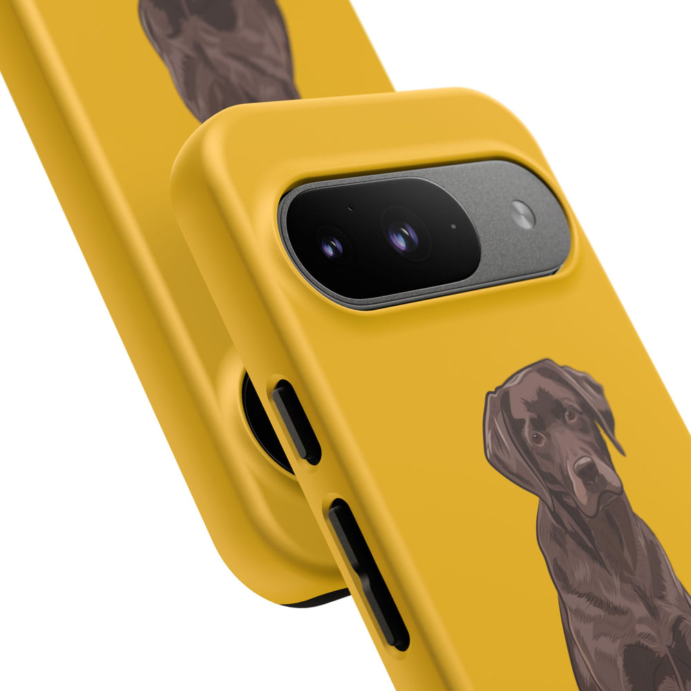 Chocolate Lab Protective Phone Case