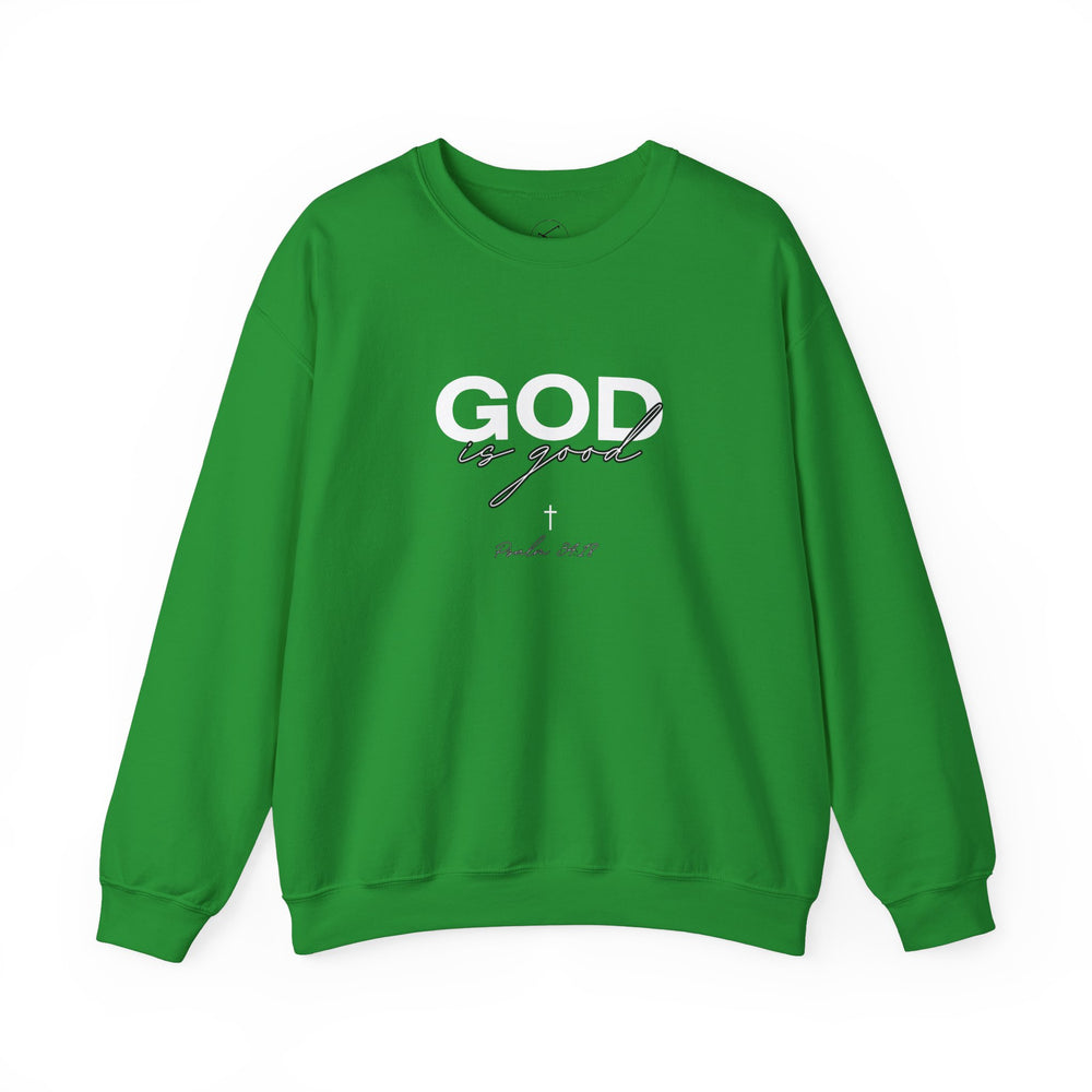 God Is Good - Psalms 34:18 - Crewneck Sweatshirt