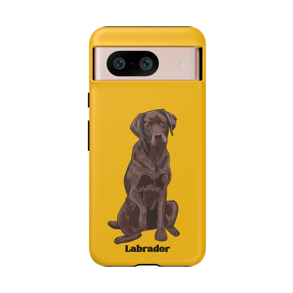 Chocolate Lab Protective Phone Case