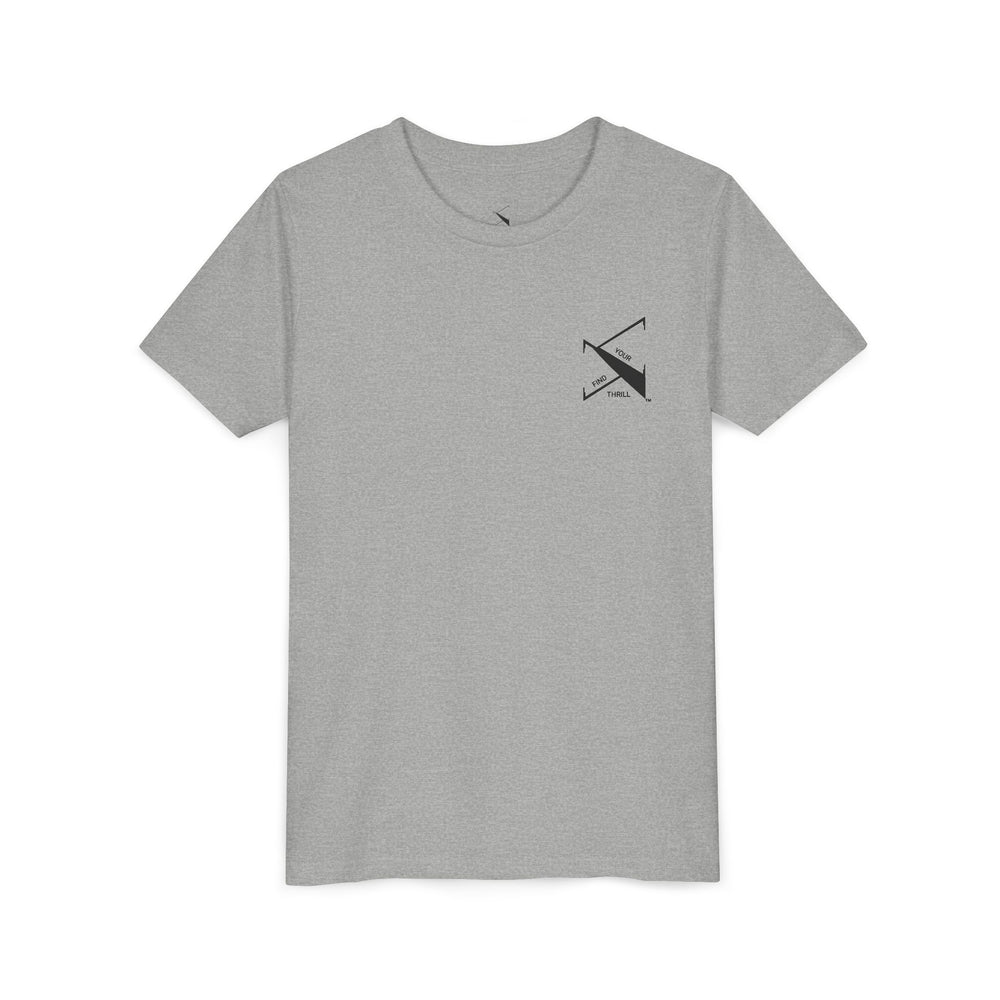 🤠 FYT ATX Youth Short Sleeve Tee – Texas State with ATX Circle Marker 🌟