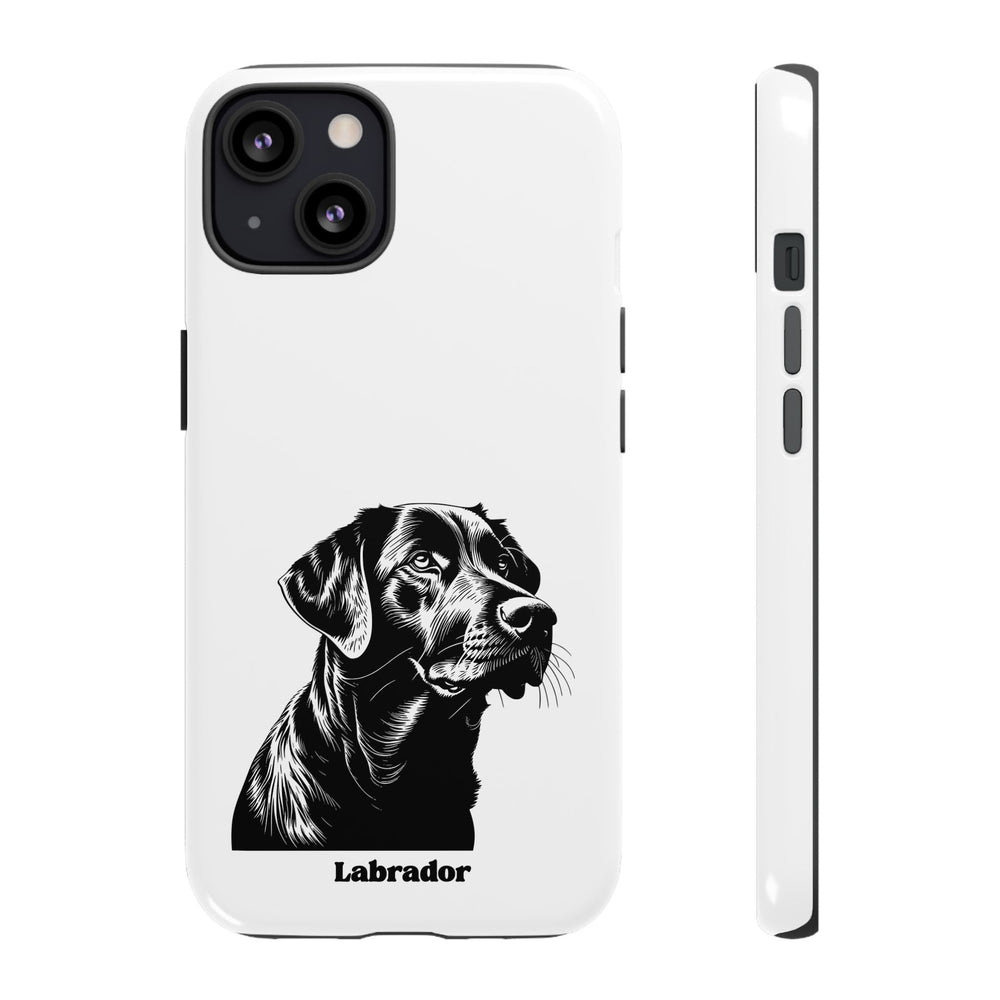 Black Lab Protective Phone Case