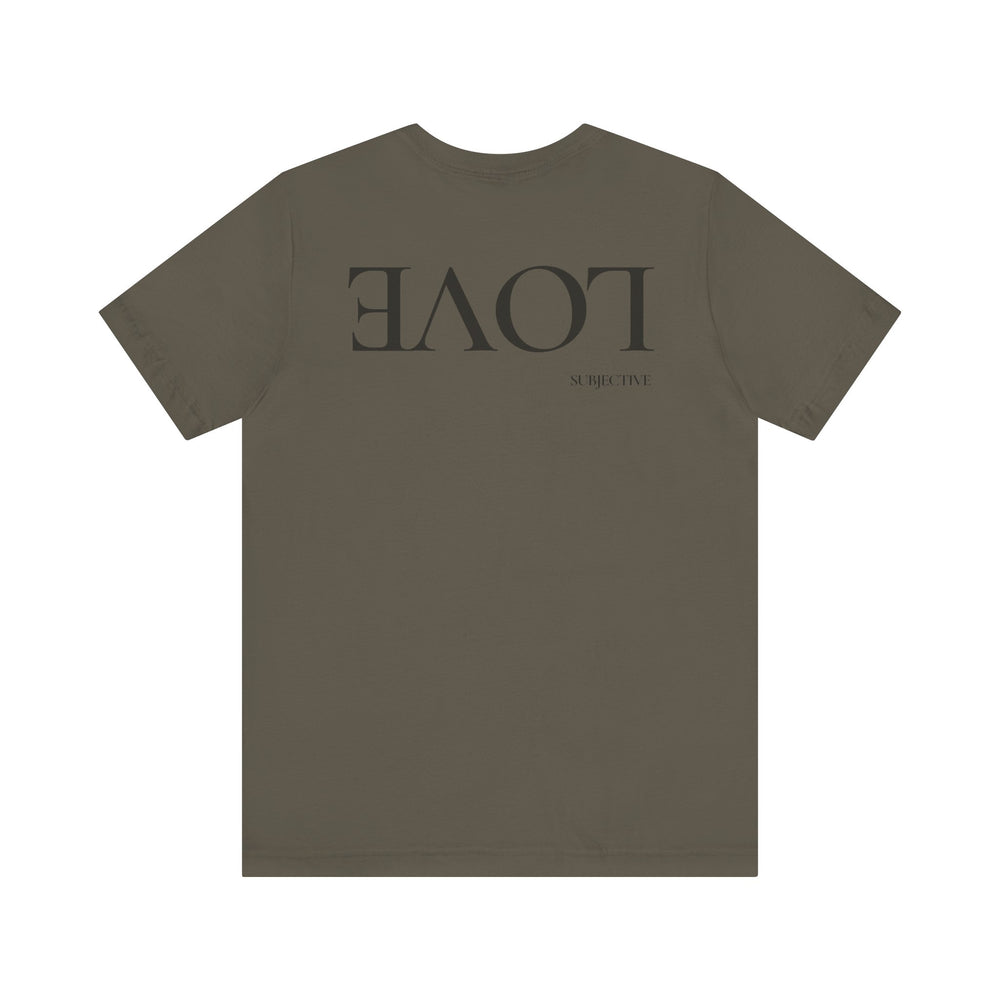 EVOL Subjective Men's Jersey Short Sleeve Tee – Love, Your Way ❤️