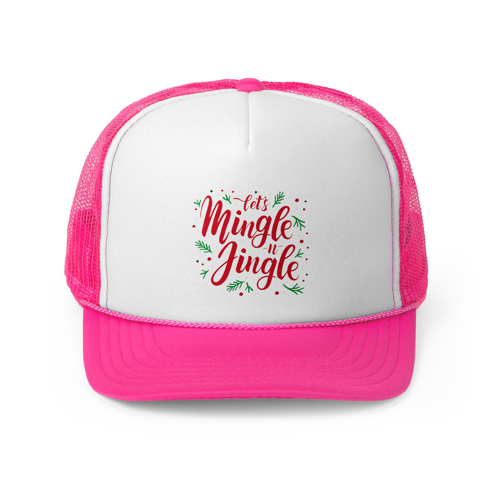 Let's Mingle & Jingle - Holiday Trucker Cap