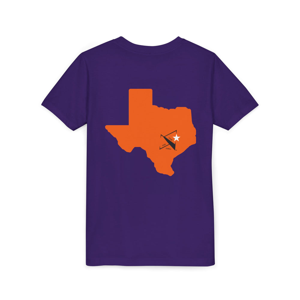 🤠 FYT ATX Youth Short Sleeve Tee – Texas State with Austin FYT Graphic 🌟