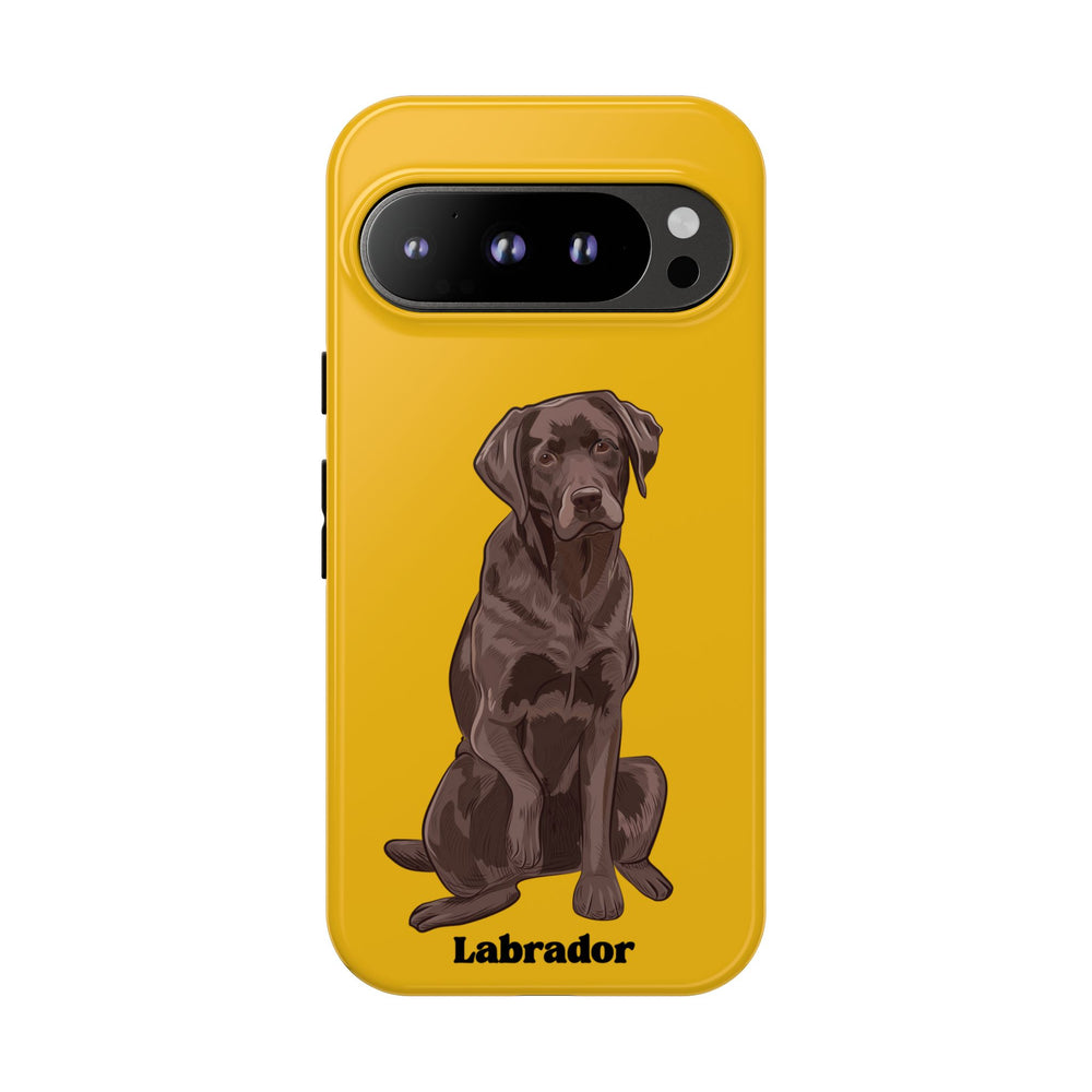 Chocolate Lab Protective Phone Case