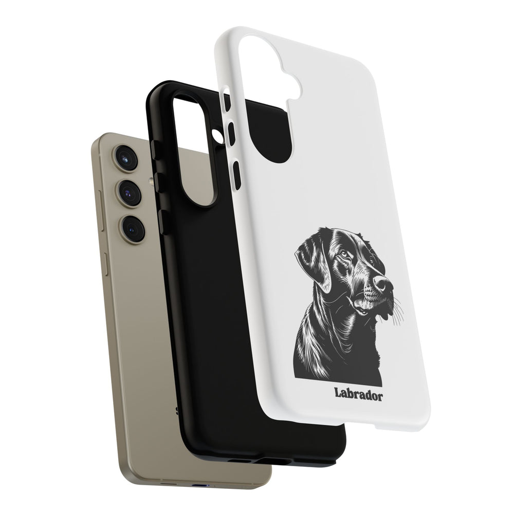 Black Lab Protective Phone Case