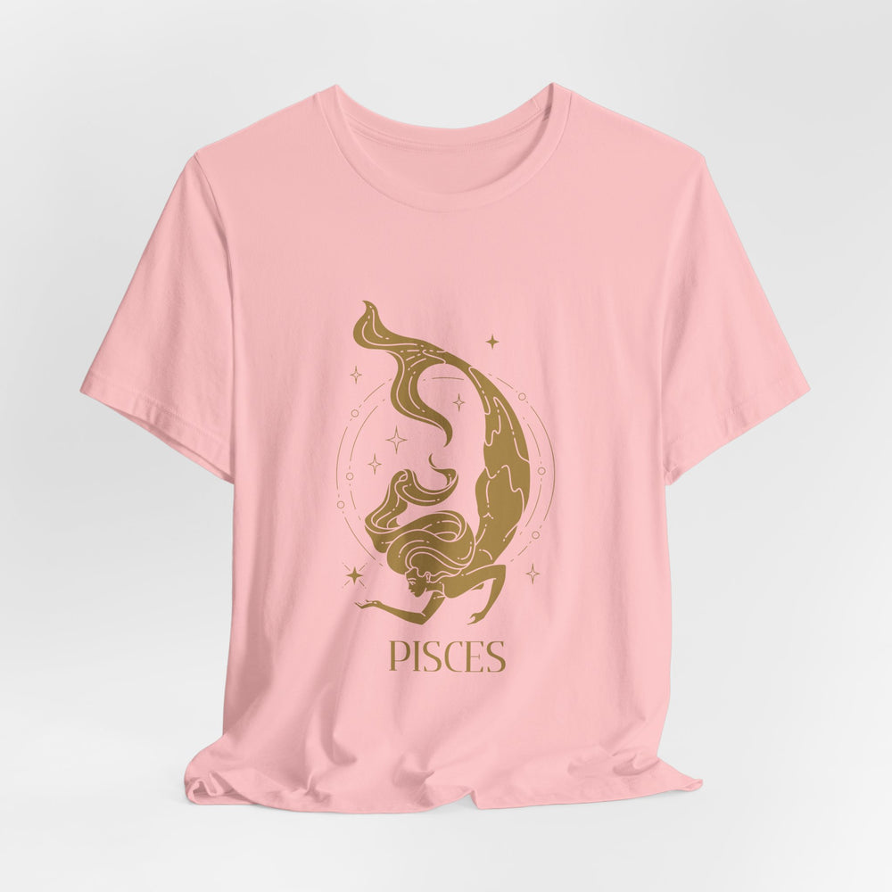 Pisces Constellation Zodiac Unisex Jersey Short Sleeve Tee